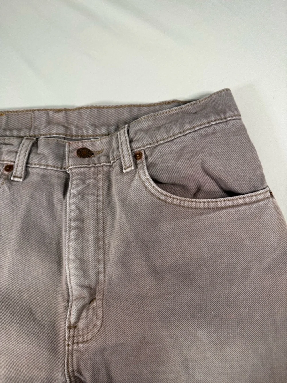 Vintage Levi's 505 Jeans Made USA Gray 33x30 (Fits 32x30) 1994‎